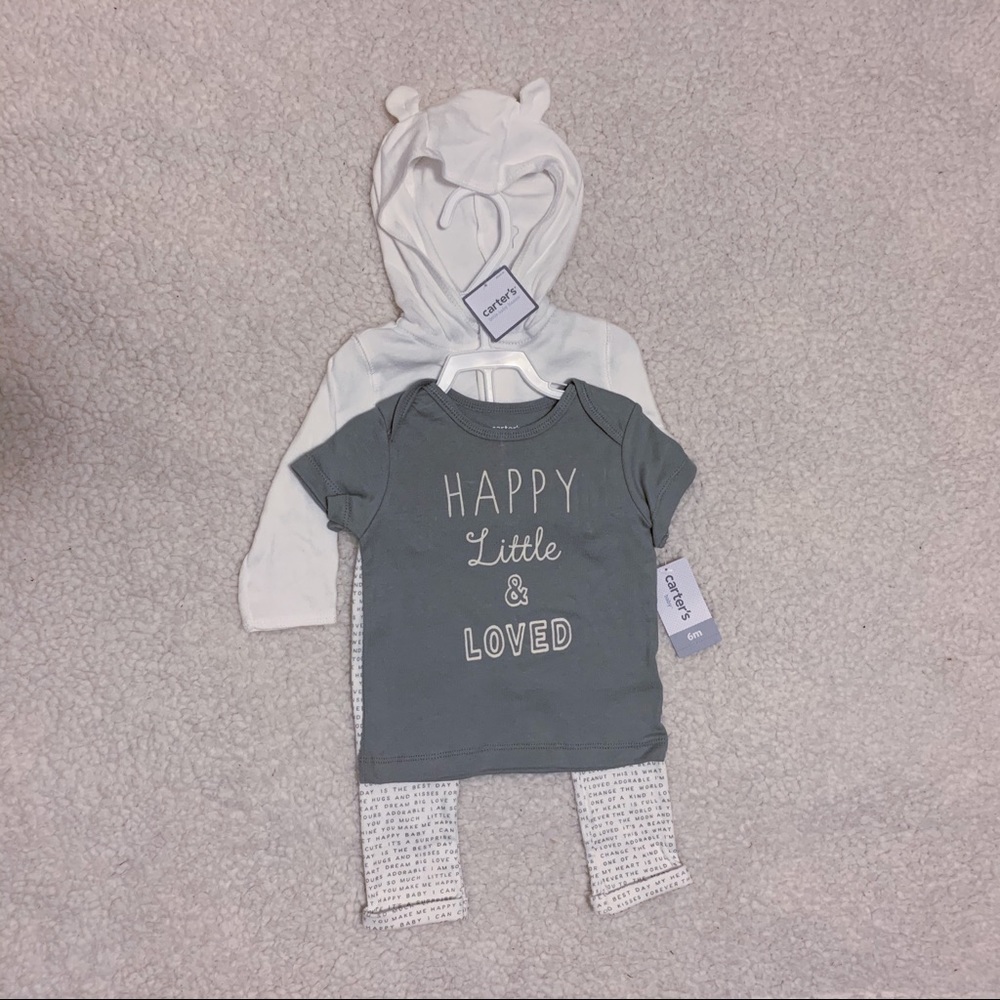 Carter’s 3-piece Baby Outfit NWT